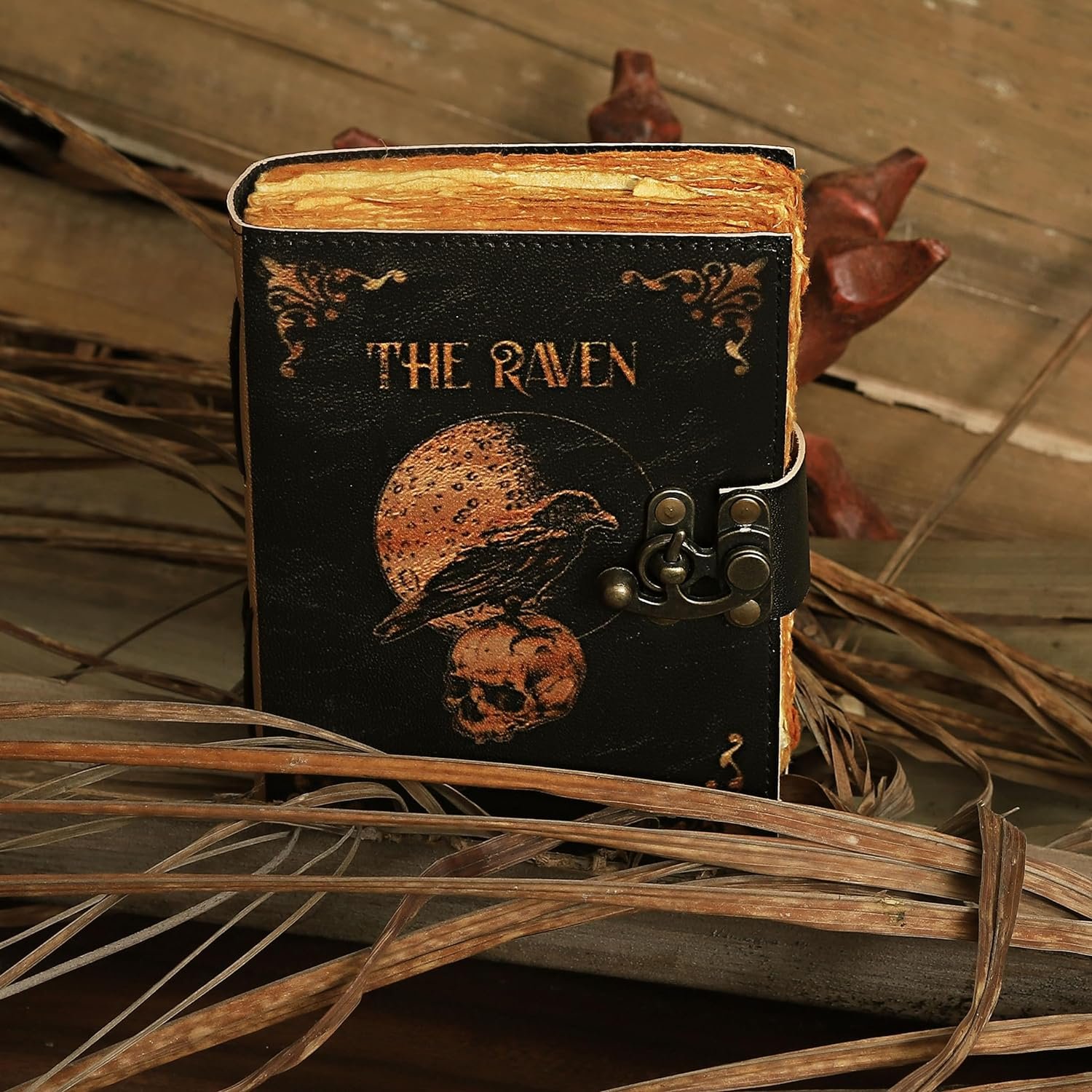 handcrafted leather journal