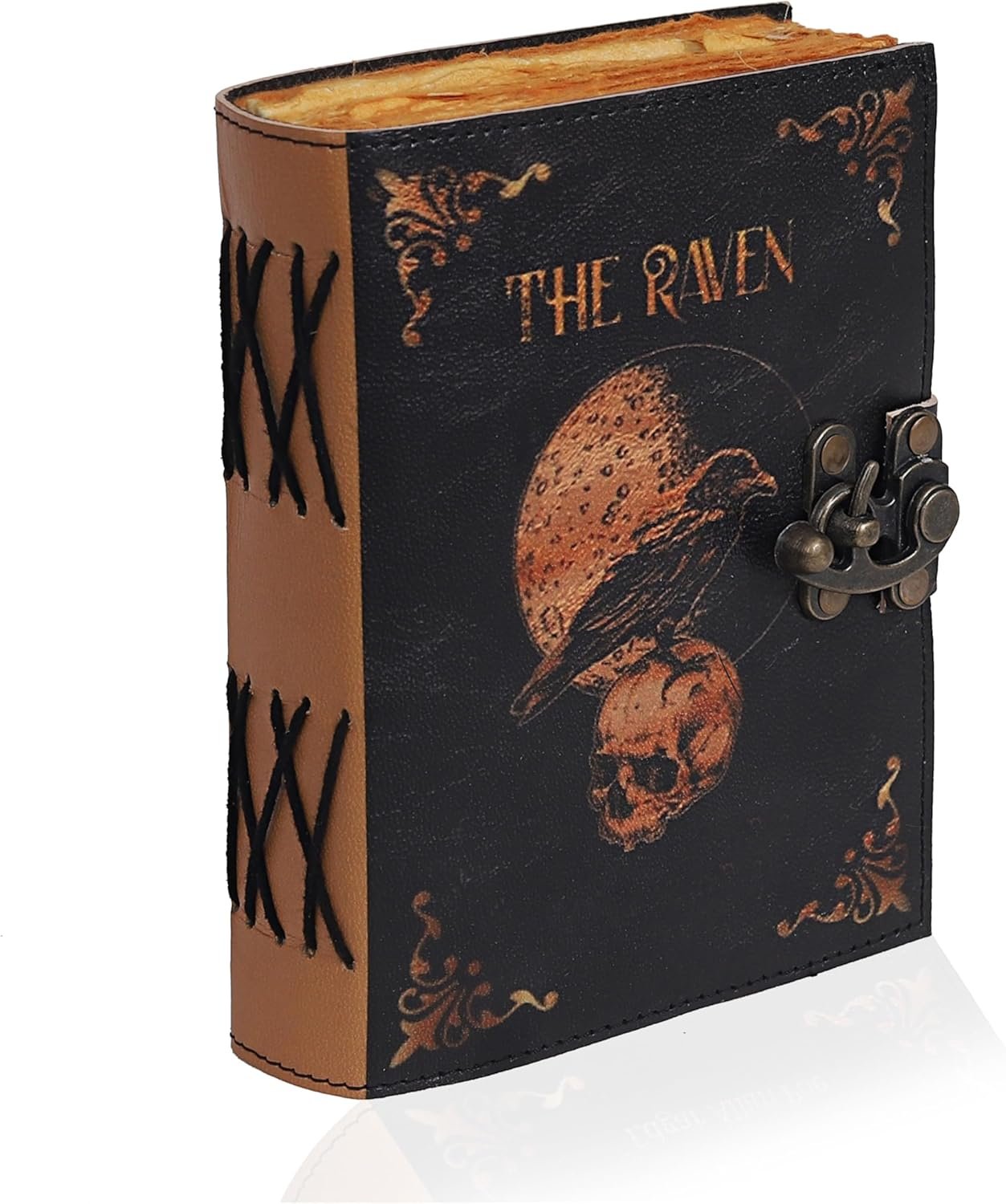 raven decorated notebook