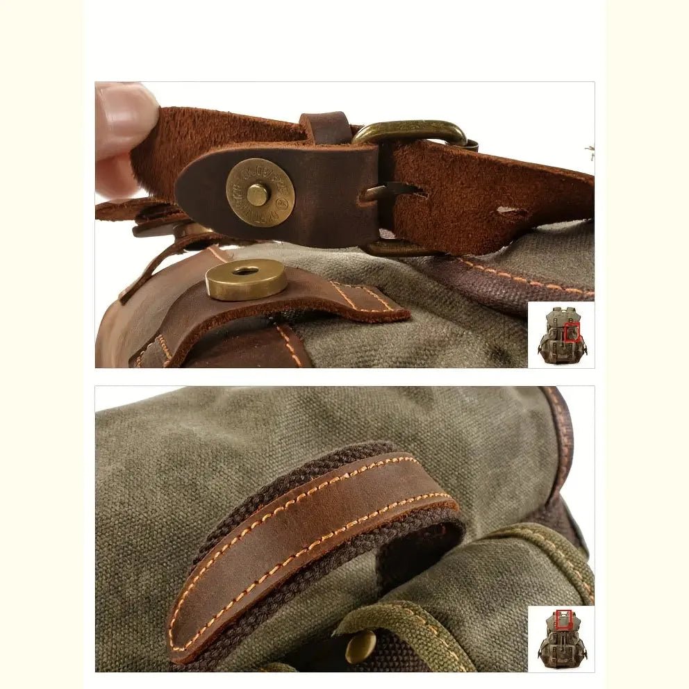 Everyday canvas travel backpack