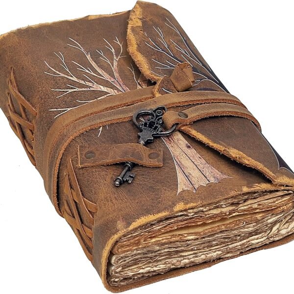 leather journal writing book