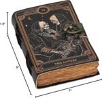 book of spells leather journal