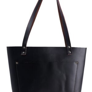 Classic Leather Tote Bag