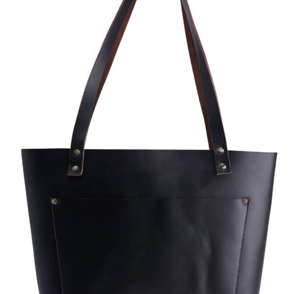 Classic Leather Tote Bag