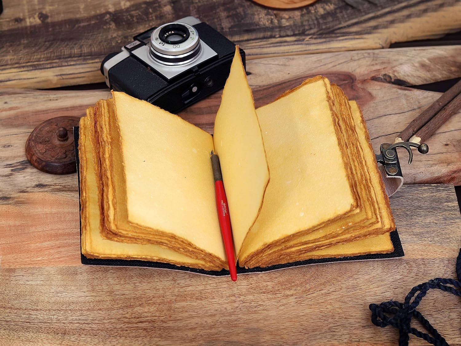 printed journal leather bound