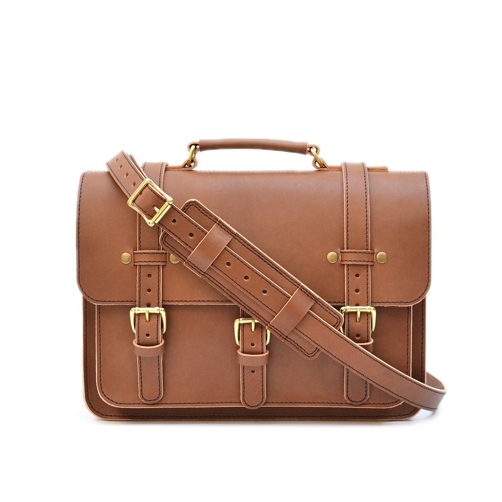 Businessman's leather bag
