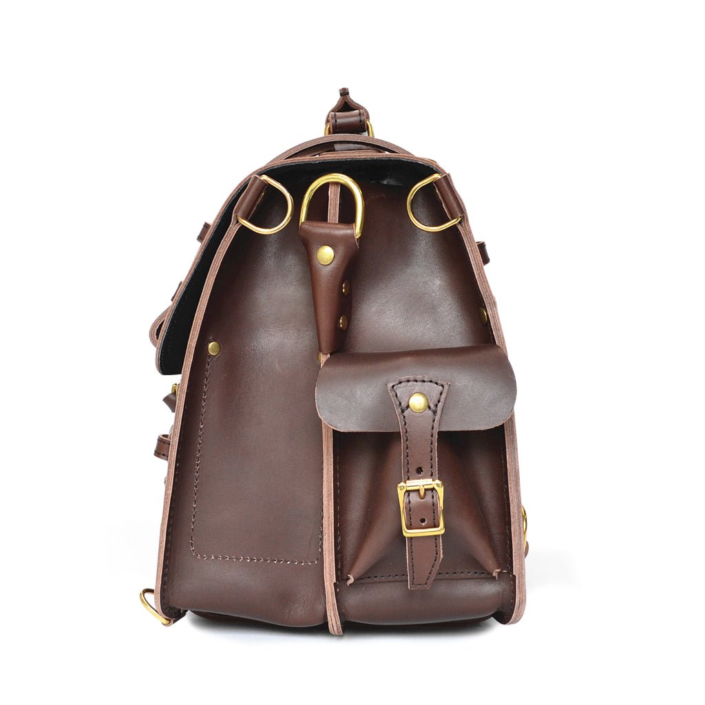 Full grain leather briefcase