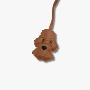 stylish poodle charm