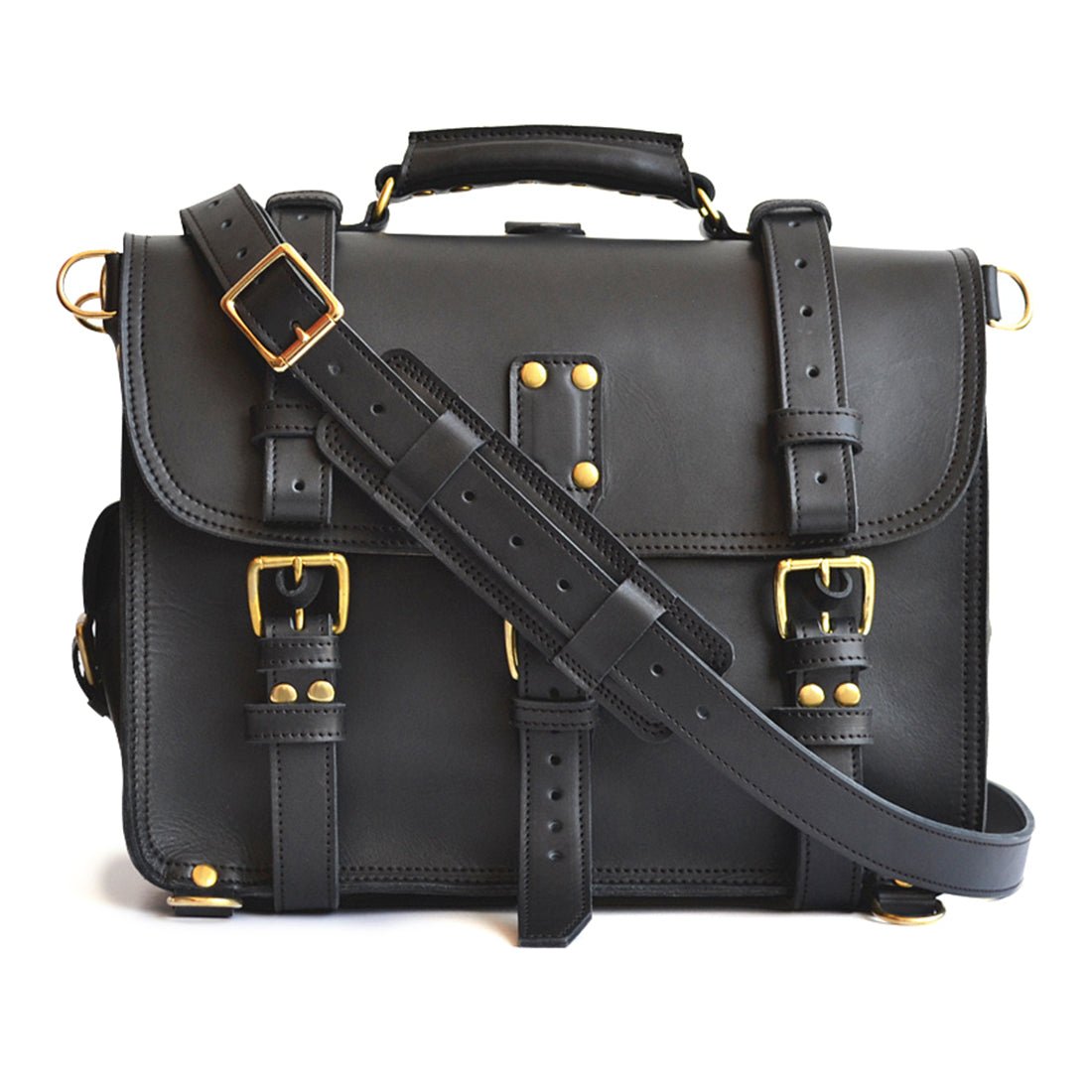Timeless leather briefcase