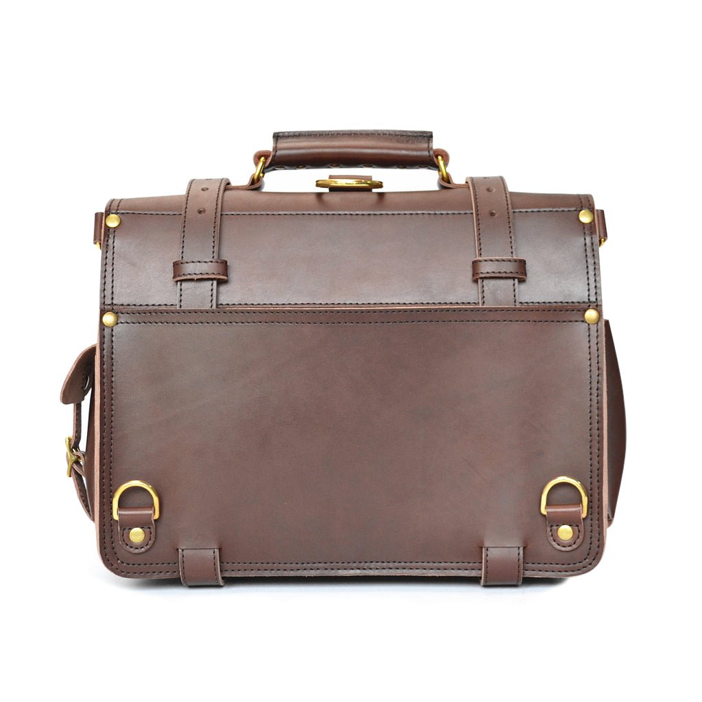 Elegant leather briefcase