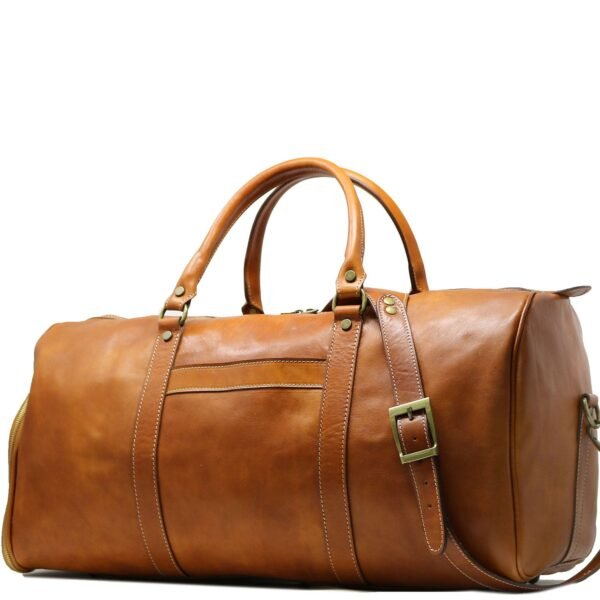 Lugano Weekender luxurious leather