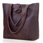 SEINNA LEATHER TOTE BAG
