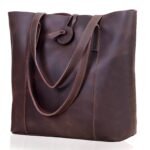 SEINNA LEATHER TOTE BAG