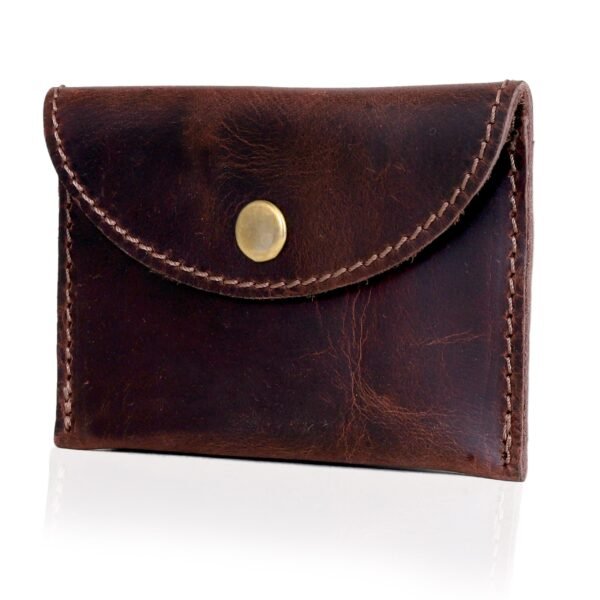 leather coin purse burgundy
