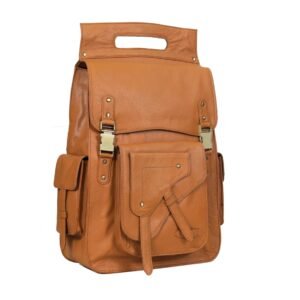 romeo leather backpack
