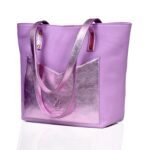 Juliet Leather Tote Bag Lilac