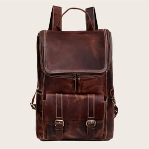 DLC BUFFALO LEATHER BACKPACK