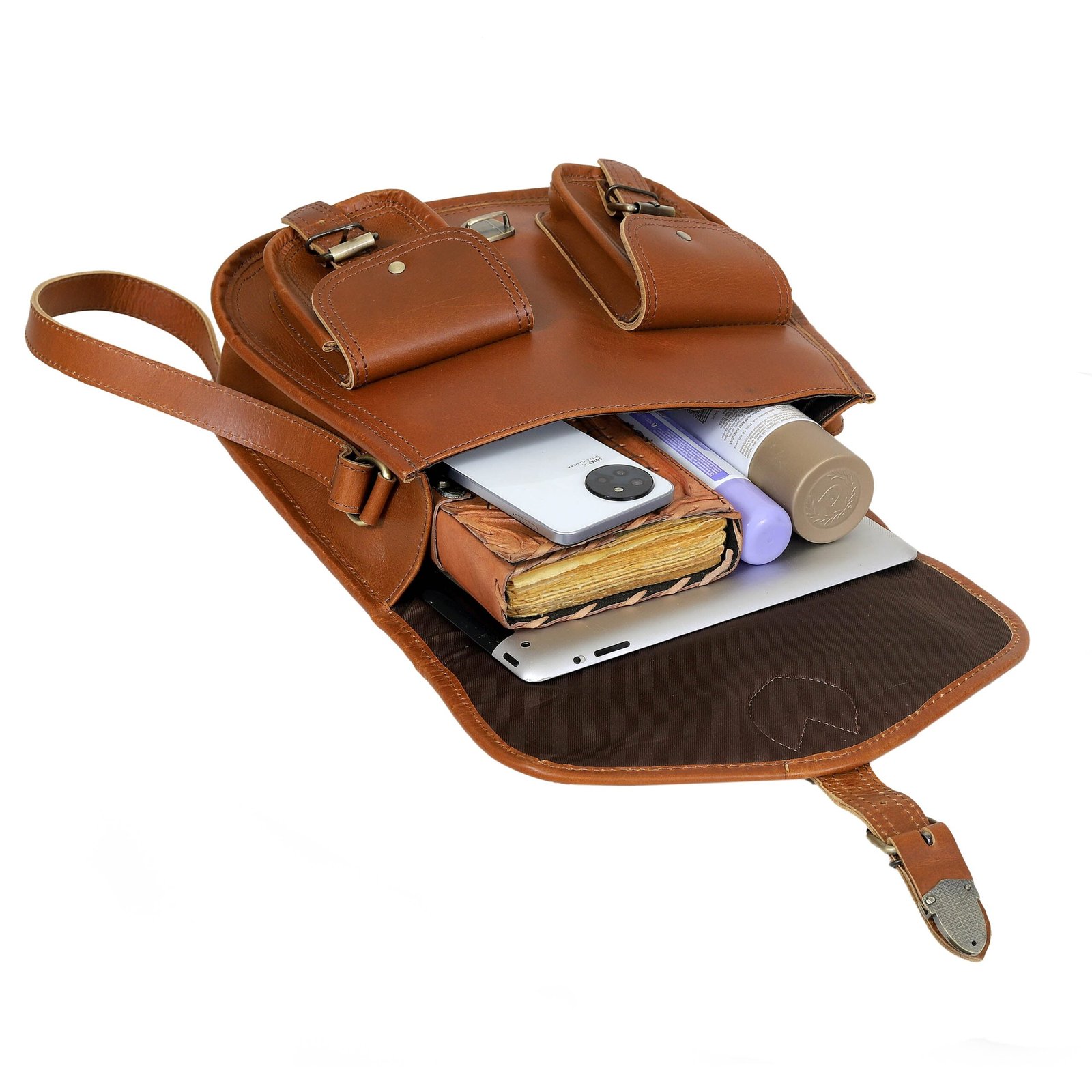 sac Tracy en cuir pleine fleur