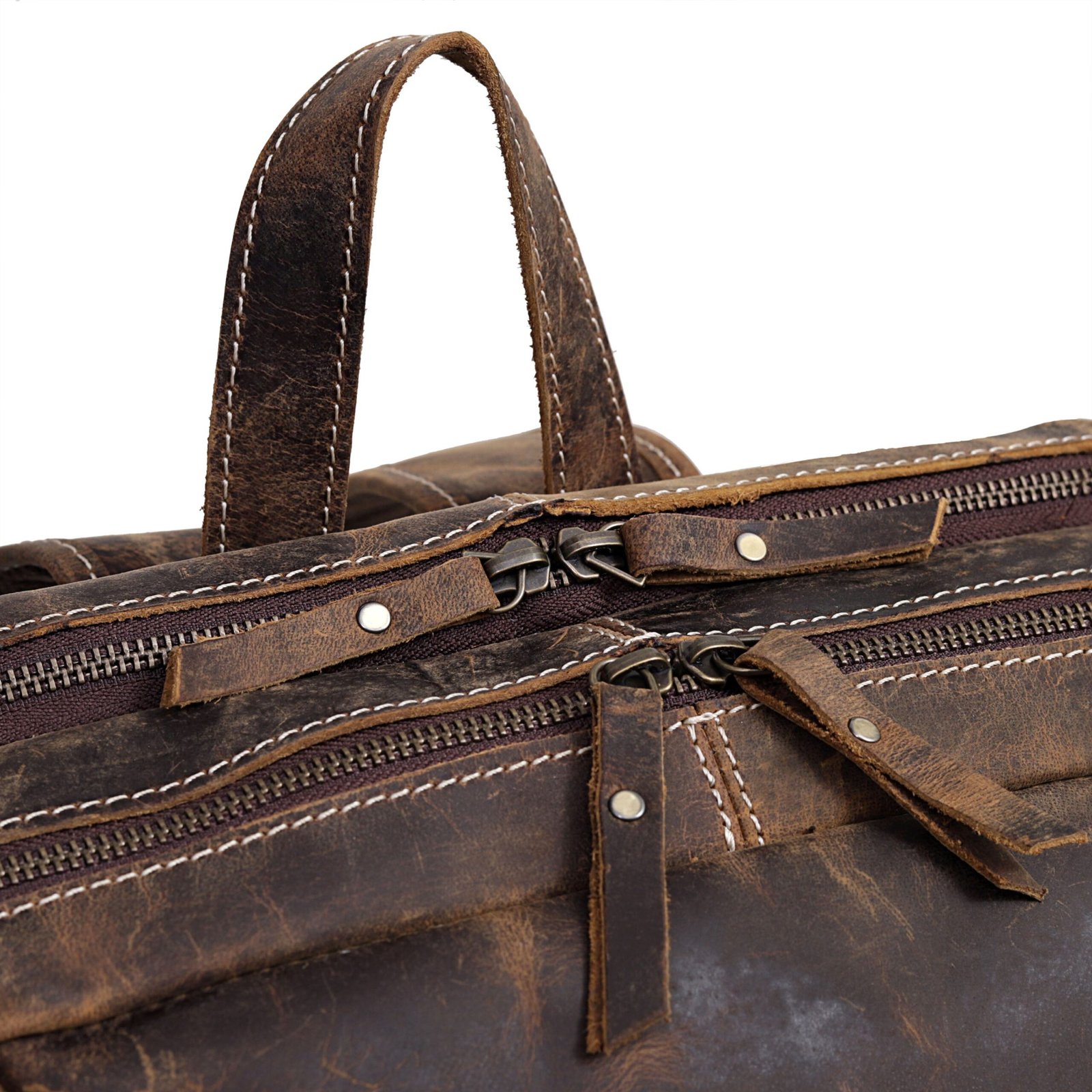 leather backpack for travel