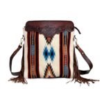 tooled leather purse