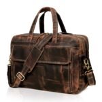 NEW YORK LEATHER BRIEFCASE BAG