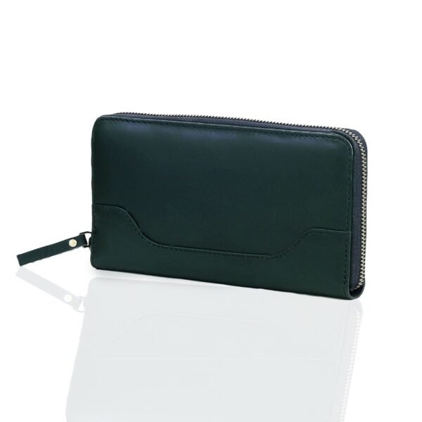 Seine Leather Wallet Green