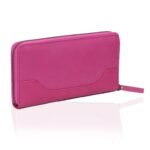 Seine Leather Wallet in Pink