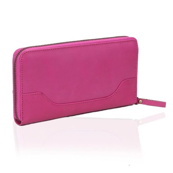 Seine Leather Wallet in Pink