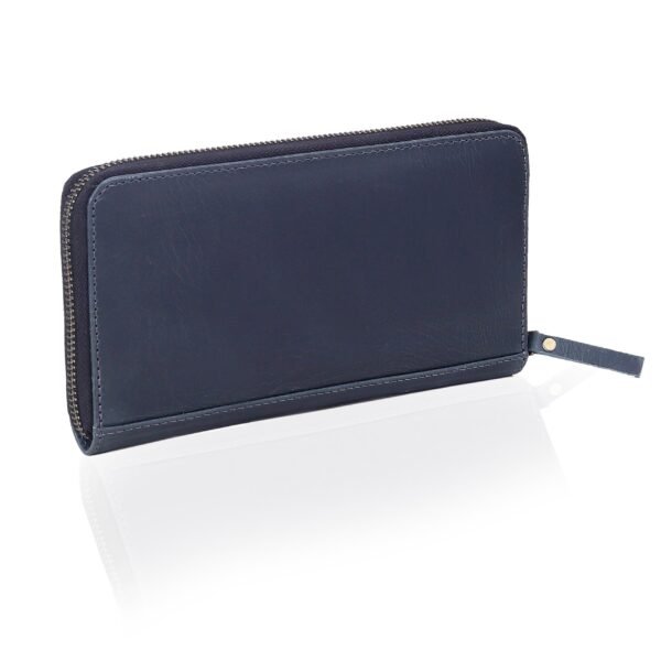 Seine Leather Wallet Navy