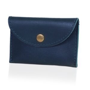 Leather Coin Purse NAVY