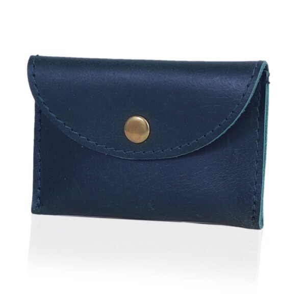 Leather Coin Purse NAVY