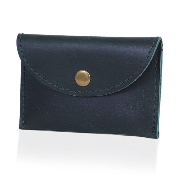 Leather Coin Purse Green