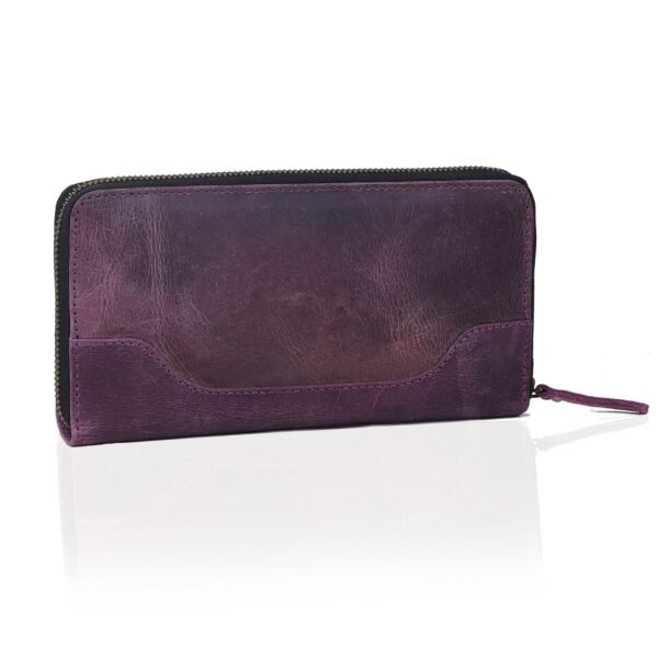 Seine Leather Wallet Purple