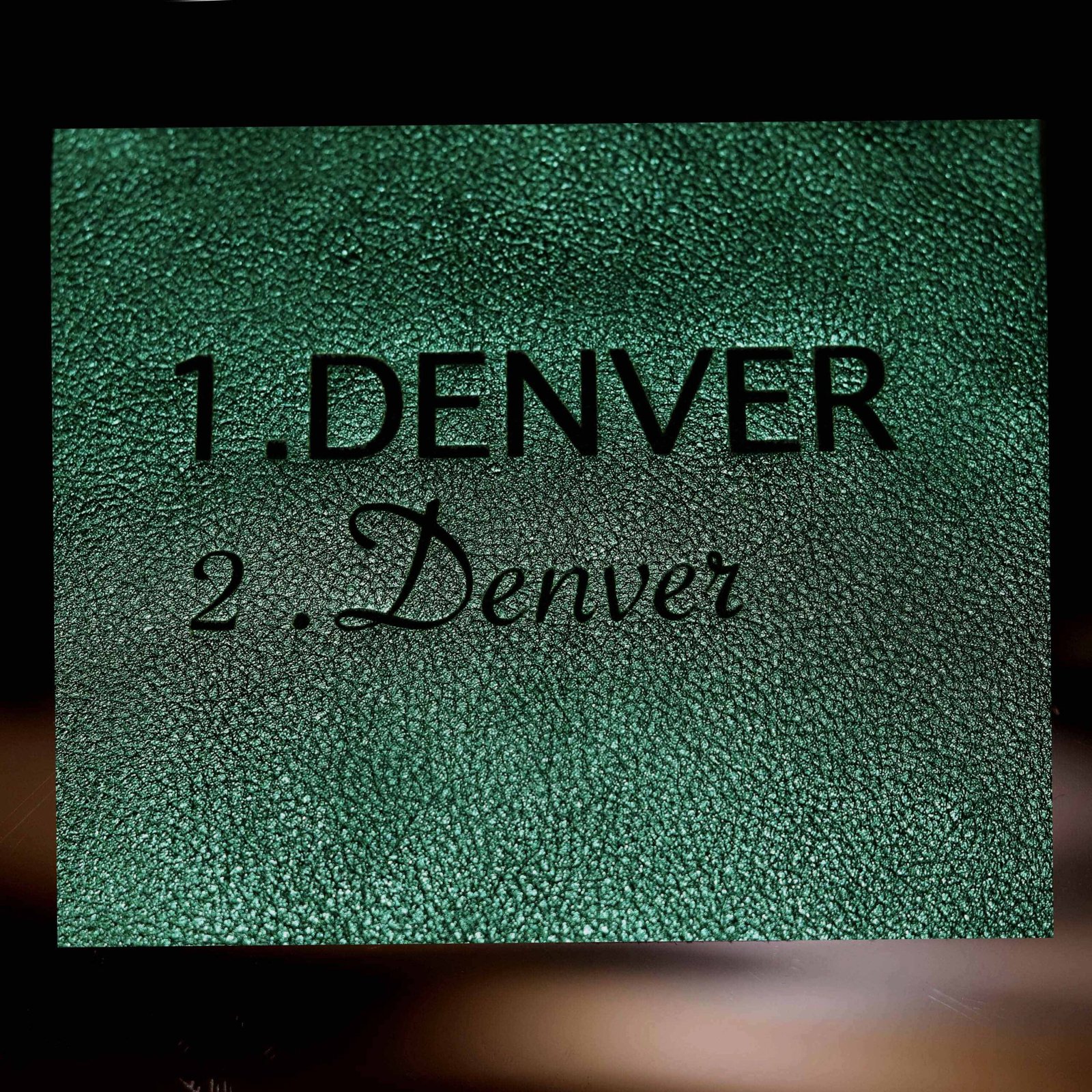 refined leather accessory