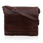 ATLANTA LEATHER MESSENGER BAG