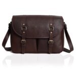 washington leather messenger bag