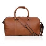 ALEXANDER LEATHER DUFFEL BAG FOR MEN
