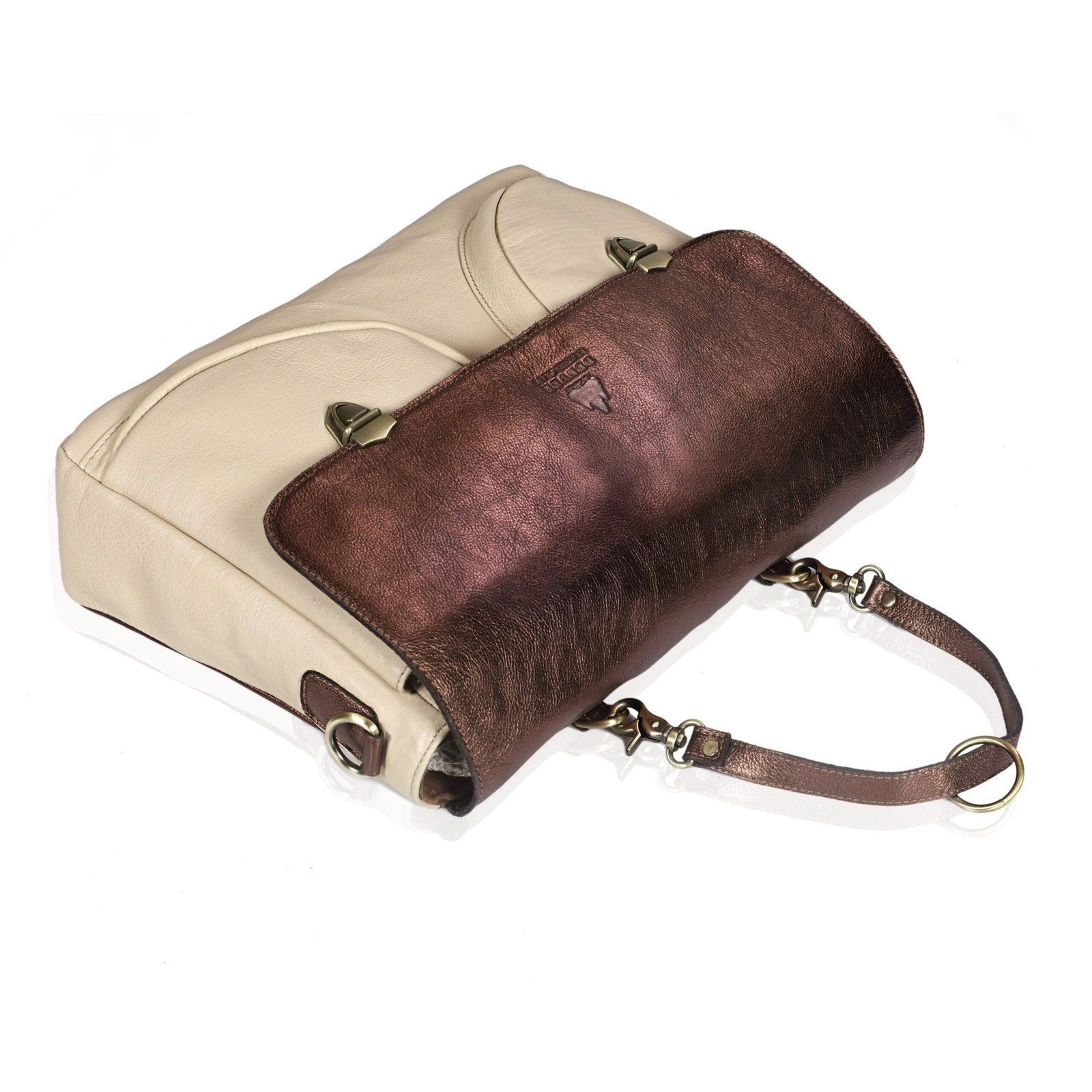 fashionable leather crossbody bag