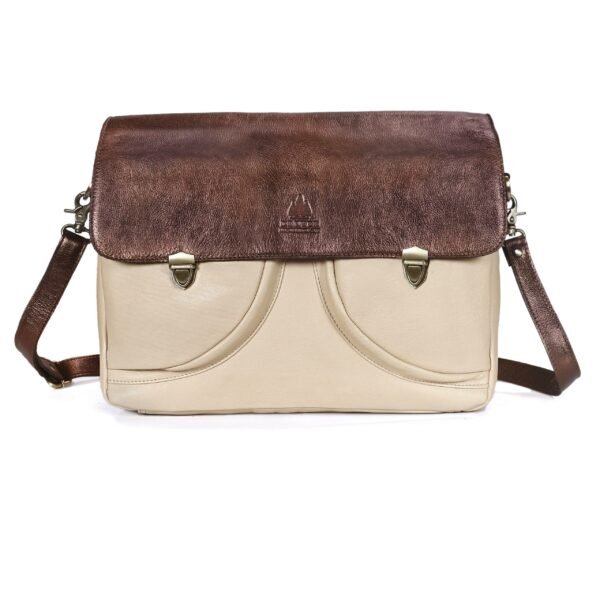 JAMIE CROSSBODY BAG in banana beige