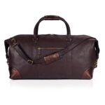 LUXE DUTCH LEATHER UNISEX DUFFEL BAG