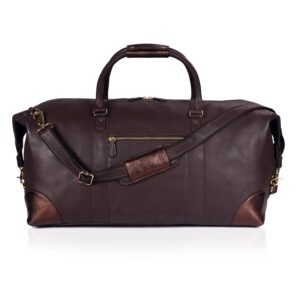 LUXE DUTCH LEATHER UNISEX DUFFEL BAG