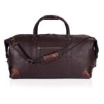 LUXE DUTCH LEATHER UNISEX DUFFEL BAG