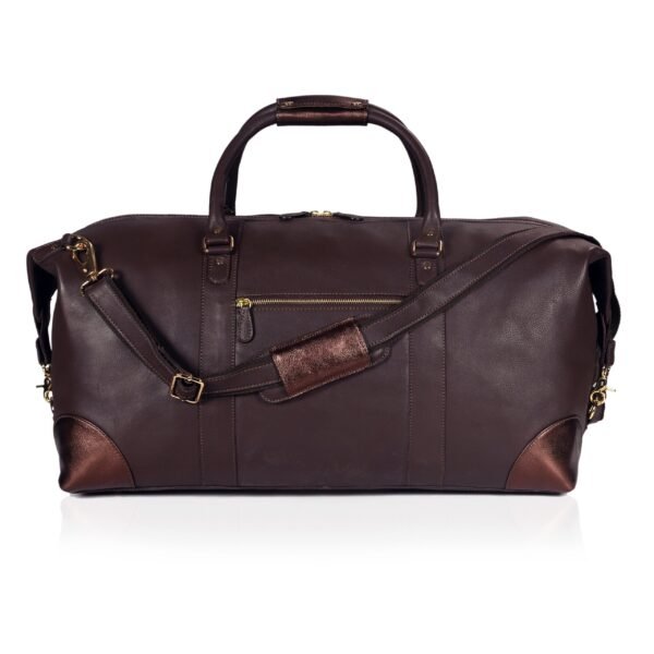LUXE DUTCH LEATHER UNISEX DUFFEL BAG