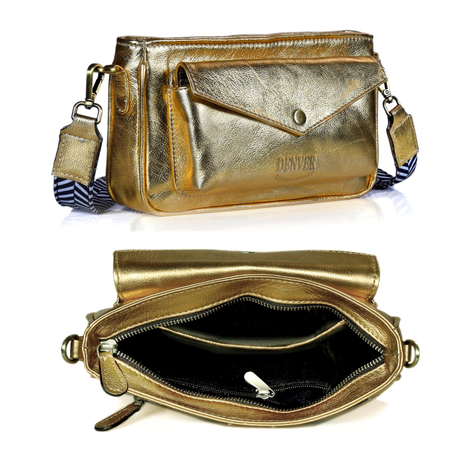 Golden Camera Bag