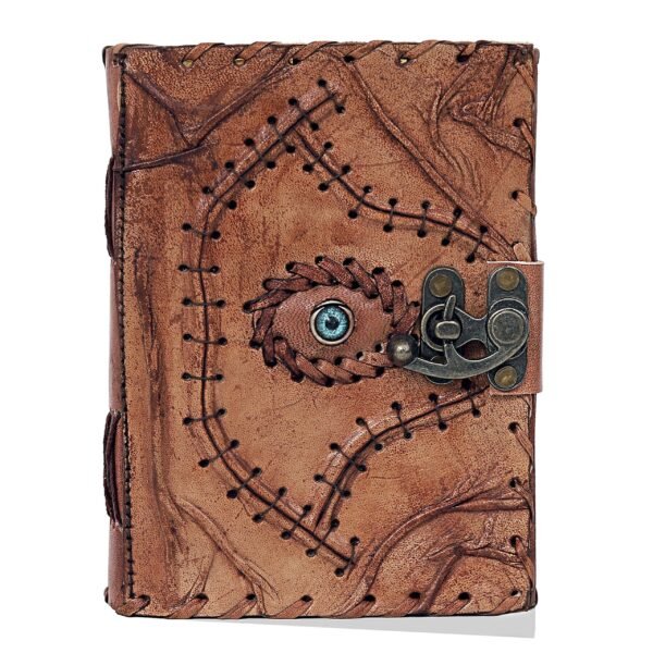 HOCUS POCUS LEATHER JOURNAL NOTEBOOK tan