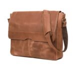 The Executive Leather Messenger Bag