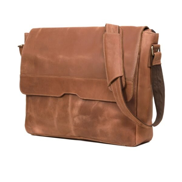 The Executive Leather Messenger Bag