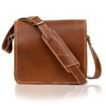 Georgia Leather Crossbody Satchel Bag