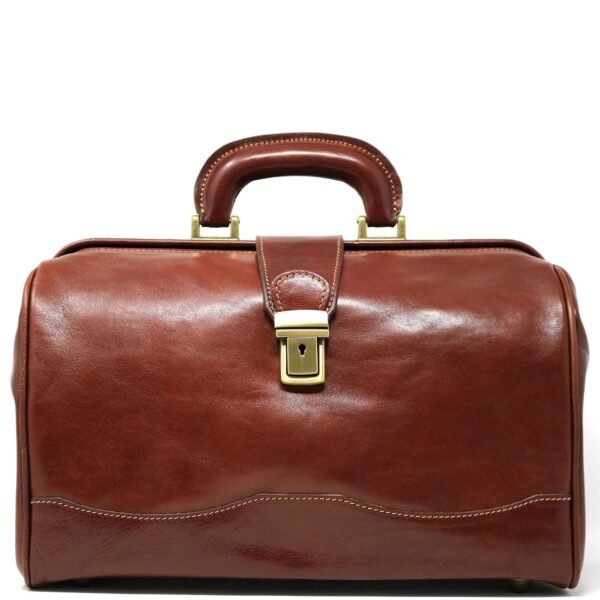 Ciabatta leather bag