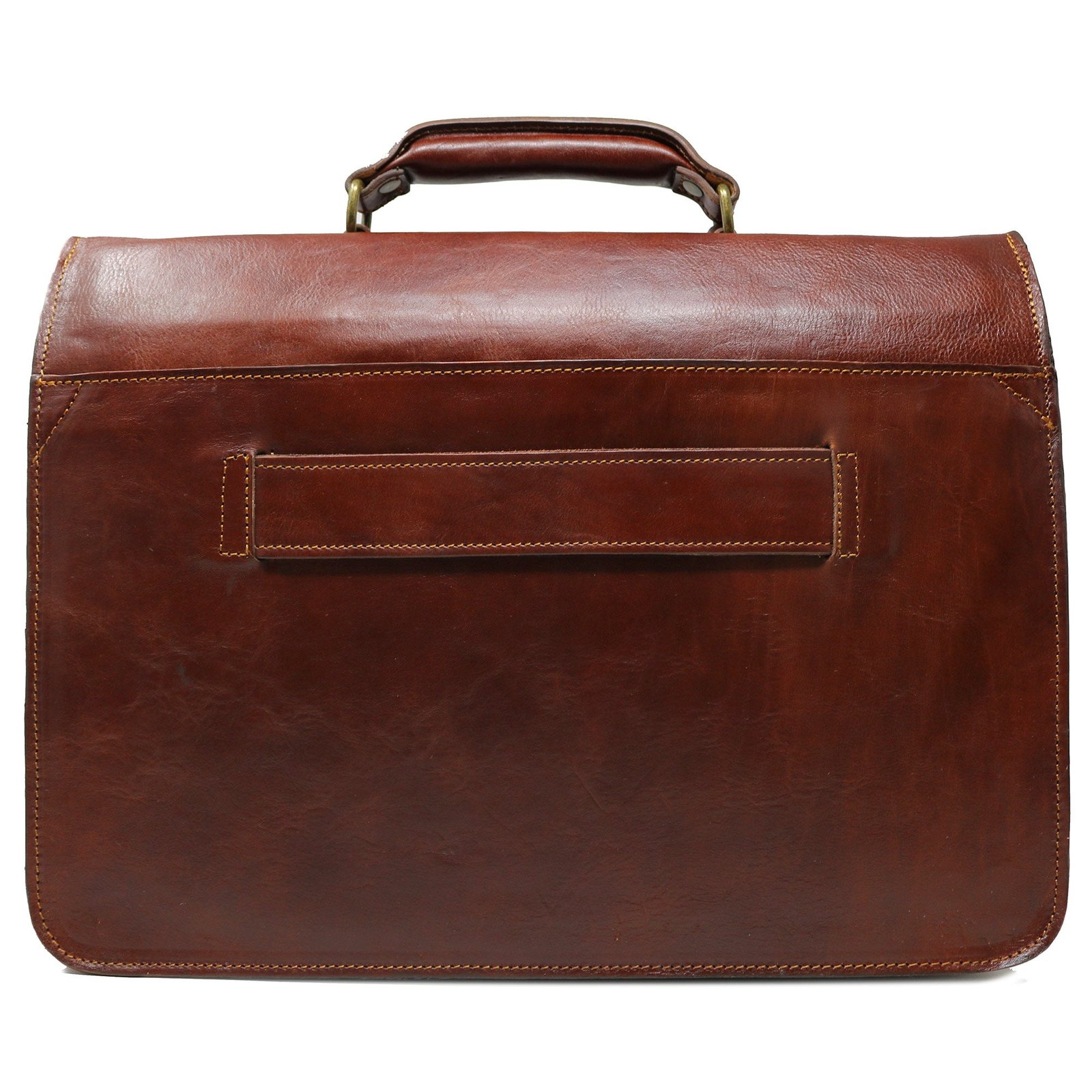 business leather briefcase
