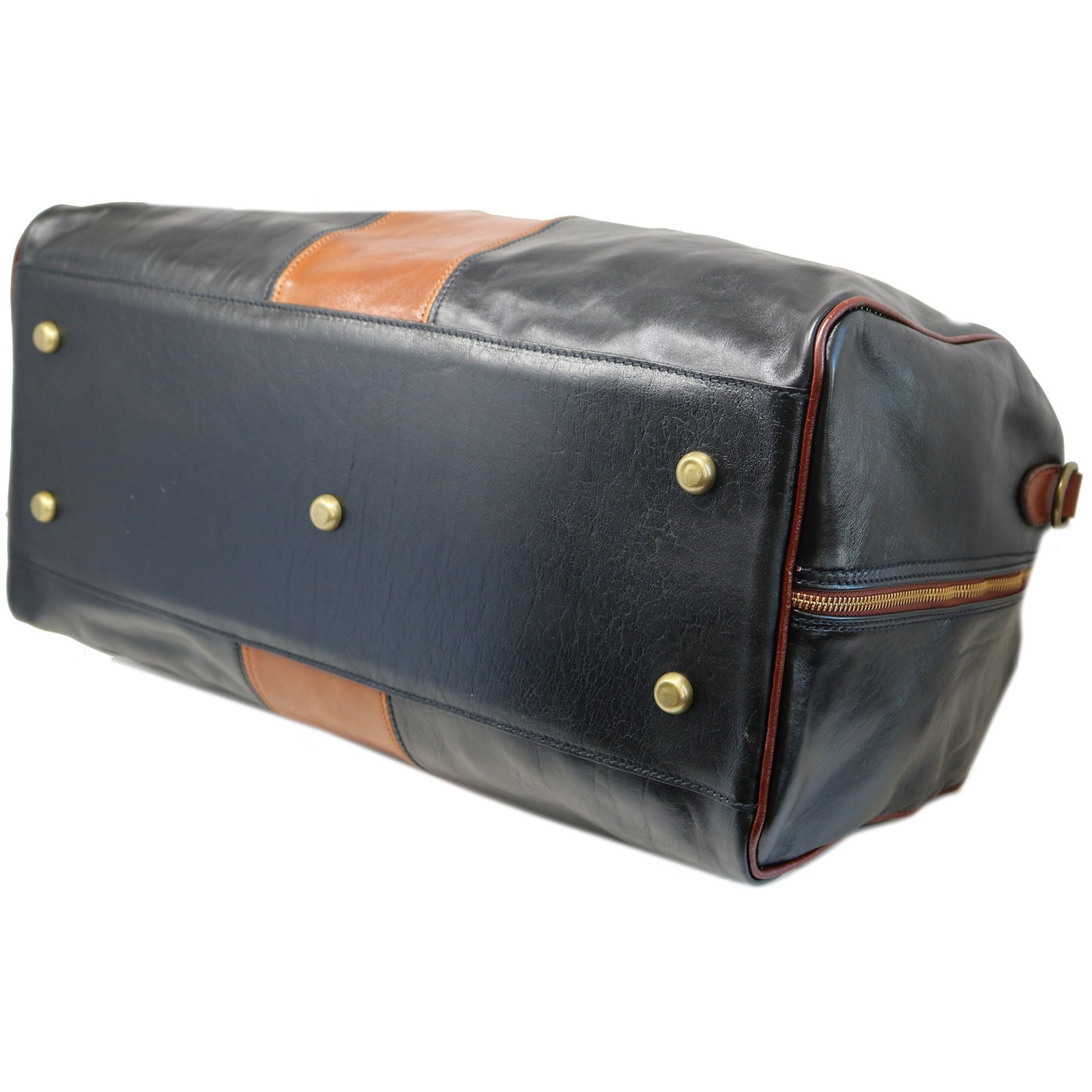 luxury leather travel bag